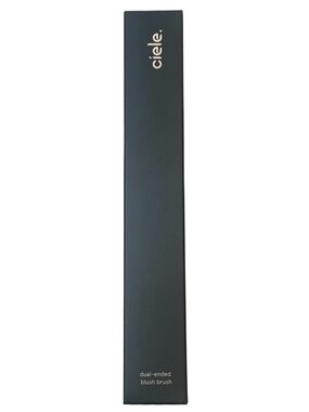 Ciele Cosmetics Dual Ended Blush Brush Cream Powder Synthetic Vegan Makeup NIB
